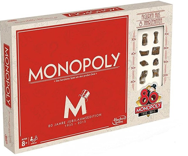Monopoly - 80 Years Anniversary Edition-Hasbro-Rarity-NEW/OVP