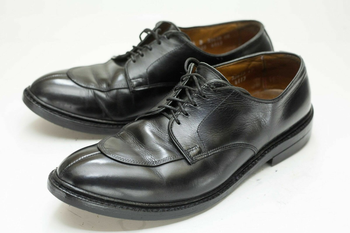 Allen Edmonds Walton 9.5 Black Oxford Slip Toe Dress Shoe | eBay
