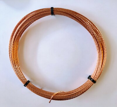 HQ Professional Antenna Wire 100'  14G 7/22 Stranded SD Bare Copper
