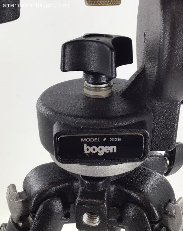 Manfrotto Bogen 3001/3126 Professional Tripod In Bag eBay