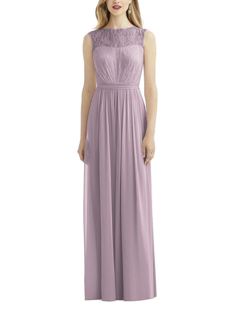 suede bridesmaid dresses After Six Bridesmaid Dress, style 6734, color Suede Rose, size 10
