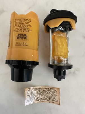 🔥Star Wars Galaxy's Edge INDEERA STOKES Yellow Kyber Crystal