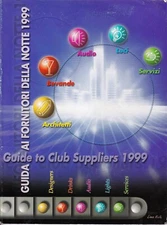 Guide to club suppliers 1999 - guida ai fornitori della notte 1999 linea mielle