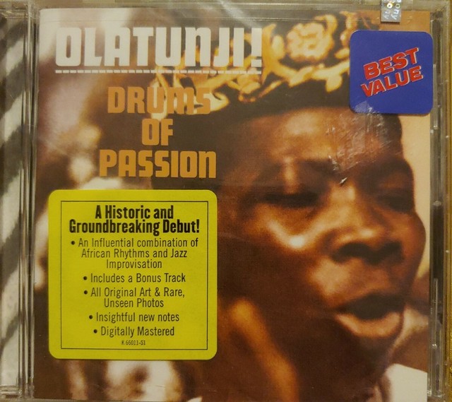Drums of Passion Audio CD By Babatunde Olatunji new eBay