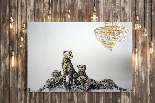 BANKSY CANVAS STREET WALL ART PRINT ARTWORK - Panthere - Picture 6 of 11