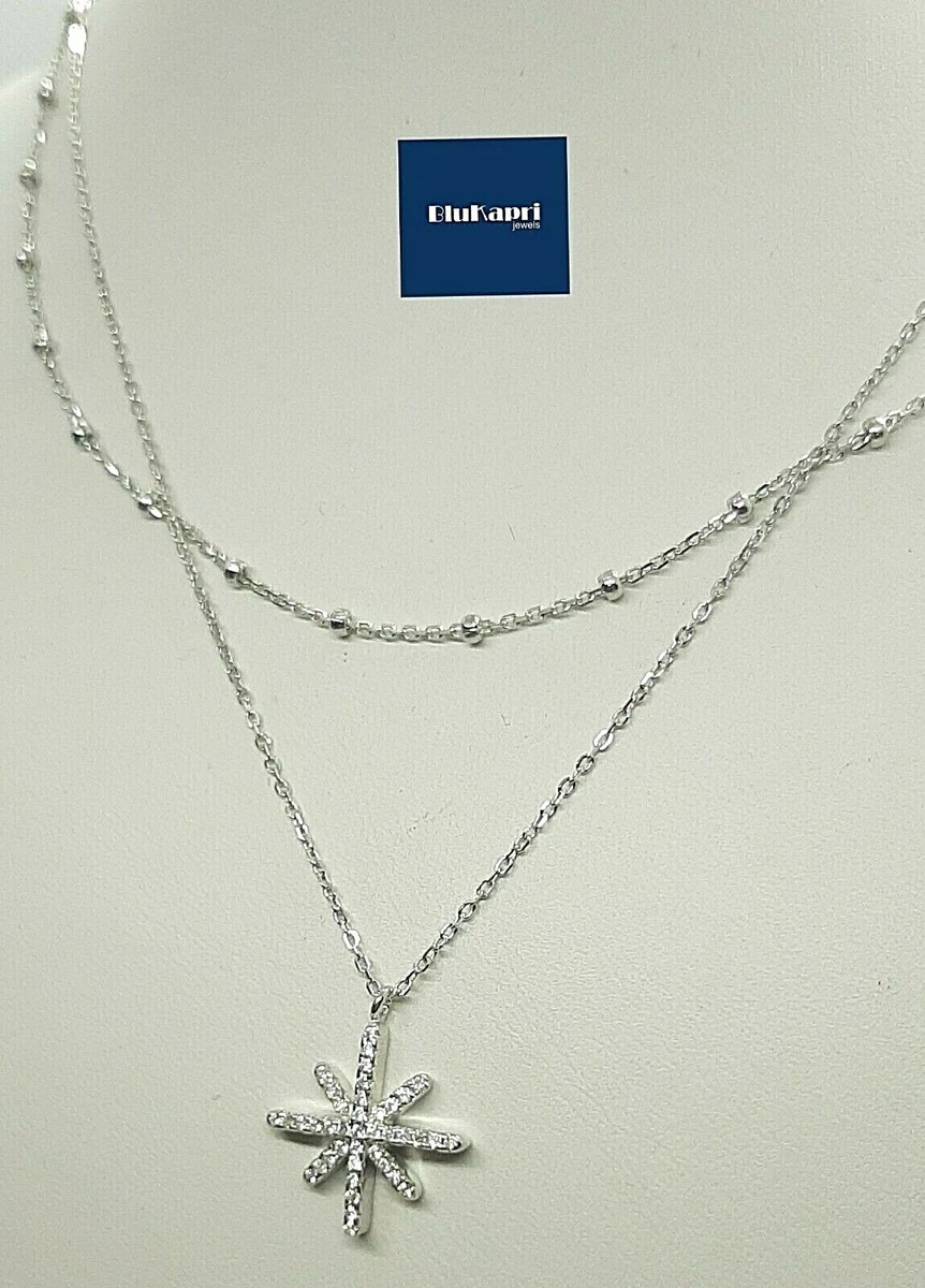 LSDesigns Ciondolo In Argento 925 Con Cristallo Trasparente – Regalo Personalizzato Per Compleanni E Ricorrenze, Con Confezione