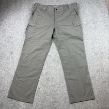 Stryke 5.11 Tactical Mens 38x30 Cargo Pants 8 Pocket Rip Stop TLBLIN-4389-1 Gray