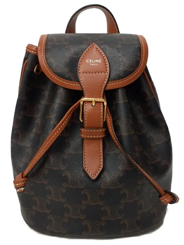 Zaino CELINE Triomphe in tela mini folco bg22004