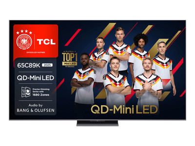 TCL Fernseher 65C89K 65 Zoll 4K Ultra HD QLED Mini LED TV #2426079