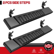 For 99-16 Ford F250 Regular Cab 6" Running Board Side Step Nerf Bar Black H