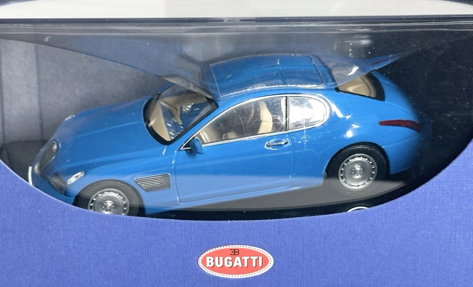 AUTOart 1:43 - Bugatti EB118 Paris 1998 (Blue) - 50921 - Image 2 of 4