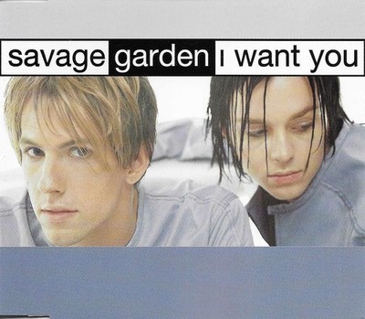 Darren Hayes SAVAGE GARDEN I want you 4TRX w/ 3 RARE MIXES CD Single SEALED