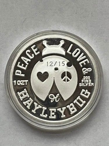 Hayleybug Mint 1 Oz Silver Cthulhu 12/15 Mintage Round