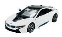 Rastar Bmw I8 Weiss 1:24 Die Cast Metal Model Neu Im Kasten 56500