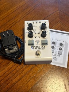 DigiTech SDRUM Multi Effect Automatic Drum Machine Pedal