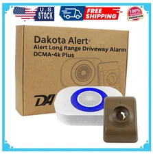 Dakota Alert Long Range Driveway Alarm Motion Detector Entrances & Backyards