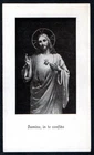 Holy card antique de Jesus santino image pieuses estampa
