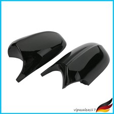 M3-Stil Spiegelkappen Außenspiegel Glanz Schwarz Für BMW 3er E90 E91 E92 E93 LCI
