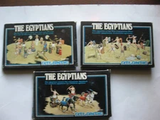 ATLANTIC H/O SCALE-THE EGYPTIANS -ARMY-COURT-CAVALRY-ALL INCOMPLETE--$9.75 SHIP