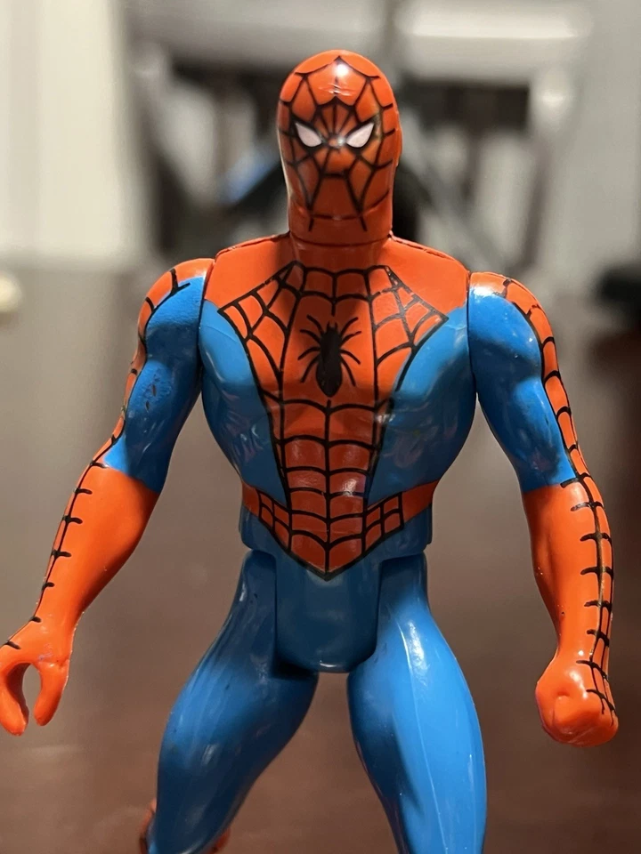 Figura de acción original de Secret Wars Spider-Man Marvel Comics 1984 Foto 2 de 3