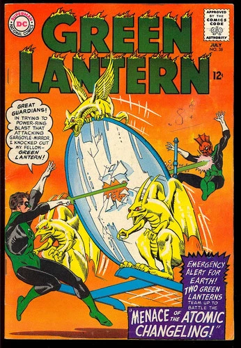 Green Lantern #38 Nice Silver Age Superhero Vintage DC Comic 1965 VG-FN