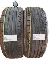 2 PNEUMATICI USATI 195/55 R 16 87H BRIDGESTONE ESTIVO 5 MM DOT 3921