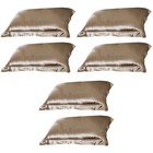 1 Paar Seidenkissenbezug Ice Silk Soft Kissenbezug quadratischer