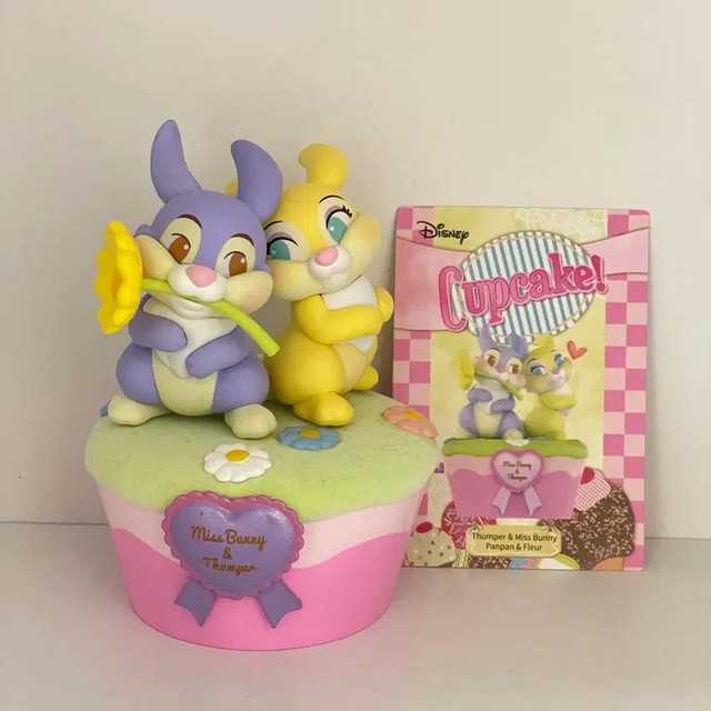 Miniso Disney Dumber Miss Bunny Cupcake Figure Random
