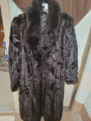 Full Length Vintage Mink and Fox Coat, Given As Gift, Great Condition
