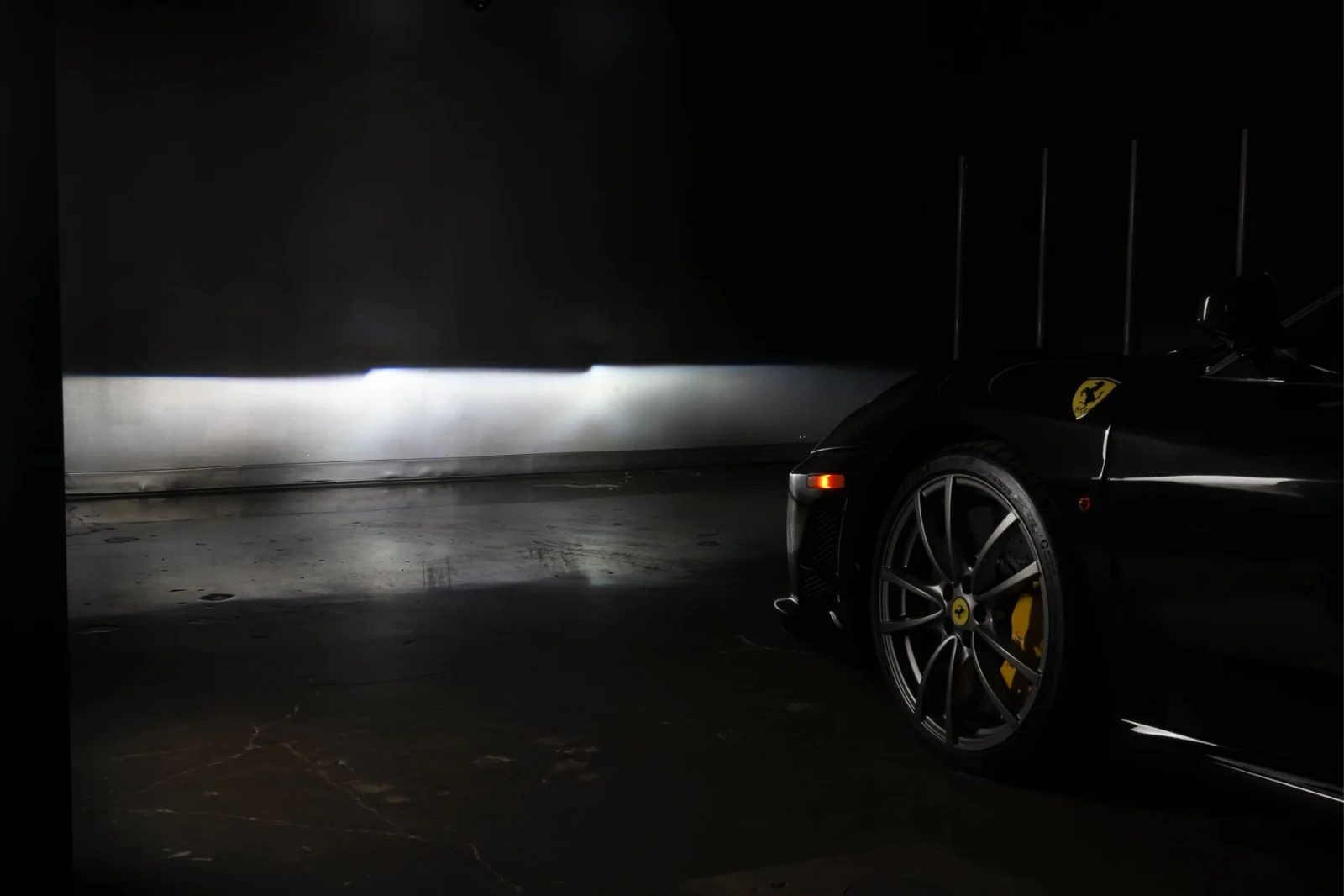 Founders Carbon Fiber HID Headlights 2005-2010 Ferrari F430 RHD/Amber Lens (Set)