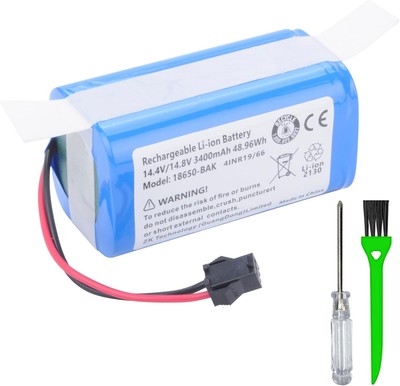 3400mAh Vacuum Battery Replacement for Deenkee 600 DK600 DK600 MAX for Ionvac