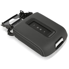 Center Console Armrest Lid for 2015-2019 Chevy Tahoe/GMC Yukon, Black, 0227083AA