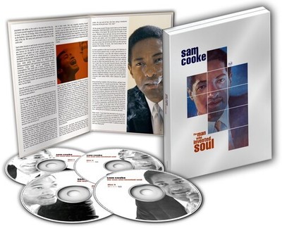 Sam Cooke - The Man Who Invented Soul - Hardcover Bookset with 28pg Booklet [New