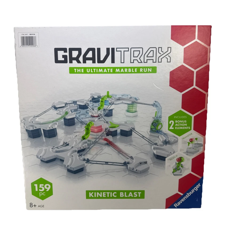 GraviTrax 159 Piezas Kinetic Blast Marble Run Set, Aprendizaje STEM para Niños Edad 8+ Foto 3 de 4