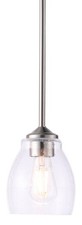 Minka Lavery 2430 Winsley 5"W Vantage Mini Pendant - Nickel