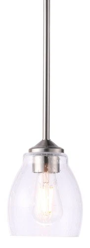 Minka Lavery 2430 Winsley 5"W Vantage Mini Pendant - Nickel - Picture 1 of 7