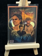 Anakin Skywalker and His Mother Topps Star Wars Chrome Galaxy 2024 #PD-1