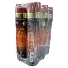 Nasaem Nabeel Air Freshener 6 Pack Home Fragrance 300ml Aerosol