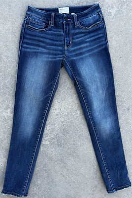 BKE Buckle Stella Blue Denim Jeans Womens 28 x 31.5 Skinny Fit Light Fade Thigh