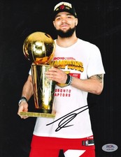 FRED VANVLEET signed (TORONTO RAPTORS) basketball 8X10 photo PSA/DNA AO81267