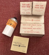 Testers 4 @ GE HO Rapid Start Filament Tester NOS