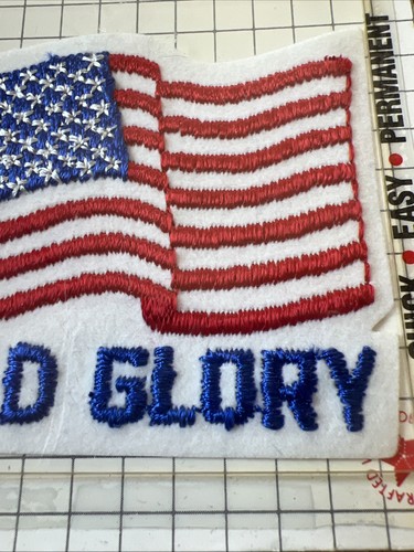 Vintage 1991 Old Glory 🇺🇸 Flag Patch - Bild 9 von 14