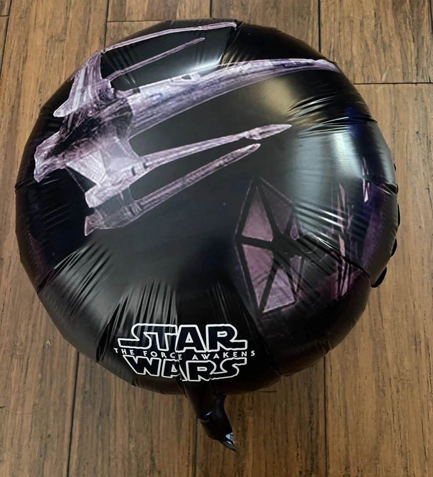 6 Pack ❤️Star Wars Foil Balloons Party Decoratio toys Robot New Black. - Image 2 of 4