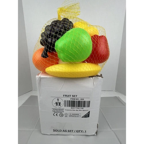 Liberty Imports 20 Piece Life Sized Fruit | Realistic Play Food Set | Kids - Picture 1 of 7