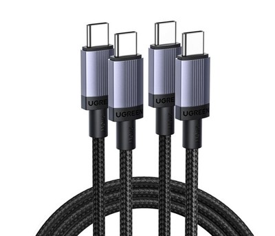 UGREEN 240W USB C auf USB-C Kabel 2er Pack PD 3.1 Schnell Ladekabel Typ C Laden