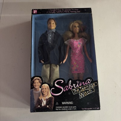 Sabrina Teenage Witch Sabrina & Harvey Dolls Pacific Playthings 1999