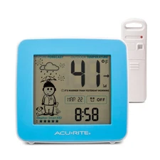 Acurite What To Wear Kids Weather Station Alarm Clock With Clothing Suggestions