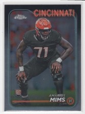 #271 Amarius Mims 2024 Topps Chrome RC Cincinnati Bengals