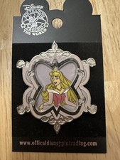 Disney 2005 Aurora Framed Portrait Pin Sleeping Beauty