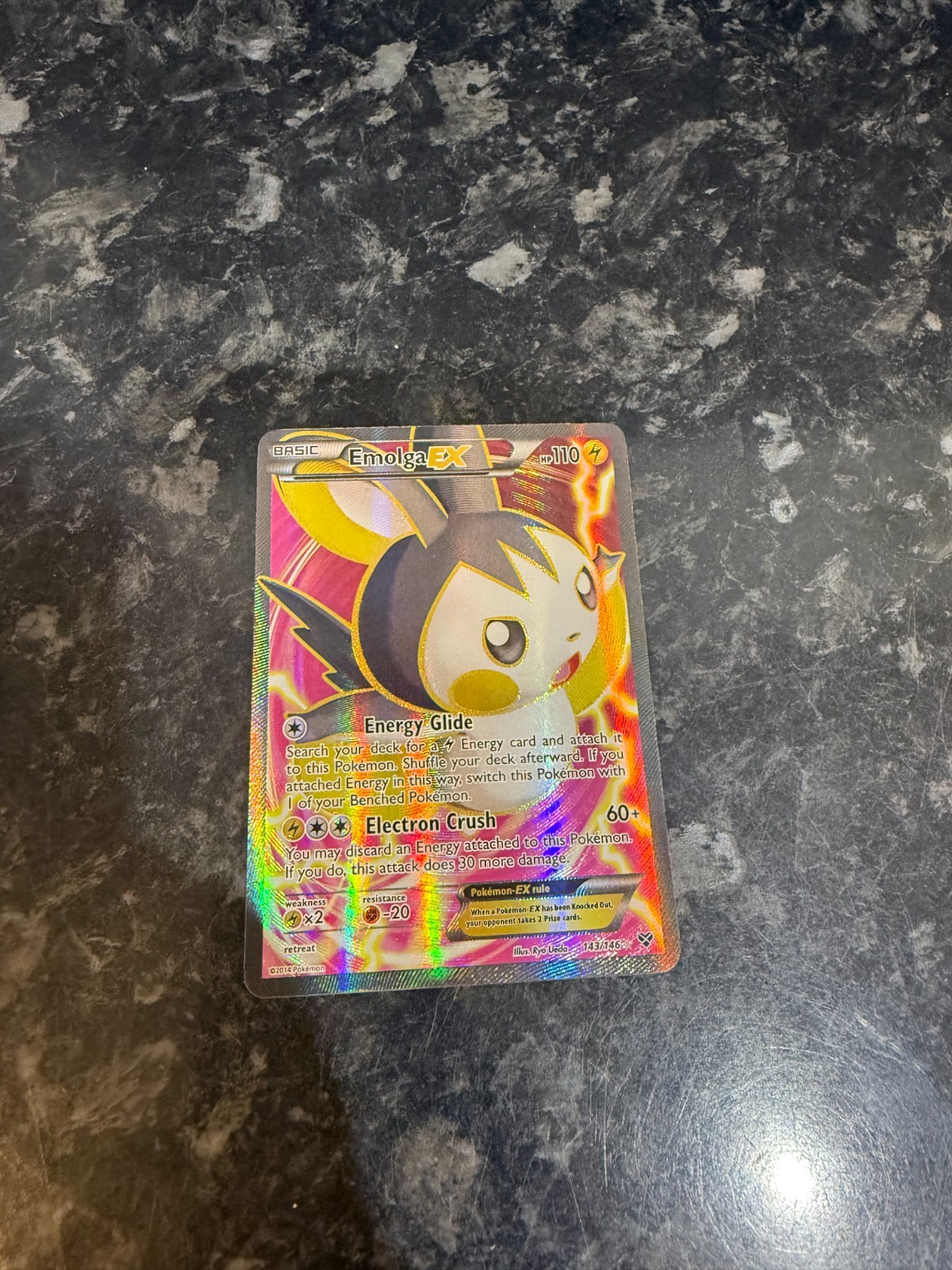 Emolga-EX 143/146 - XY Base Set - Full Art